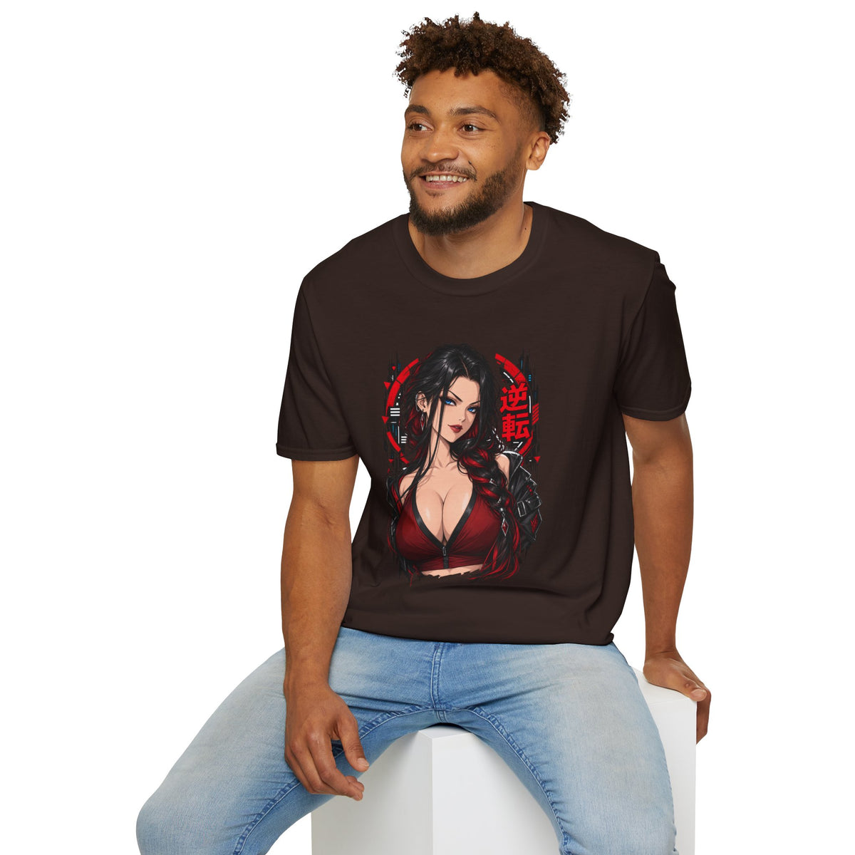 Ruby | Sexy Anime Pin Up Girl Graphic T-Shirt