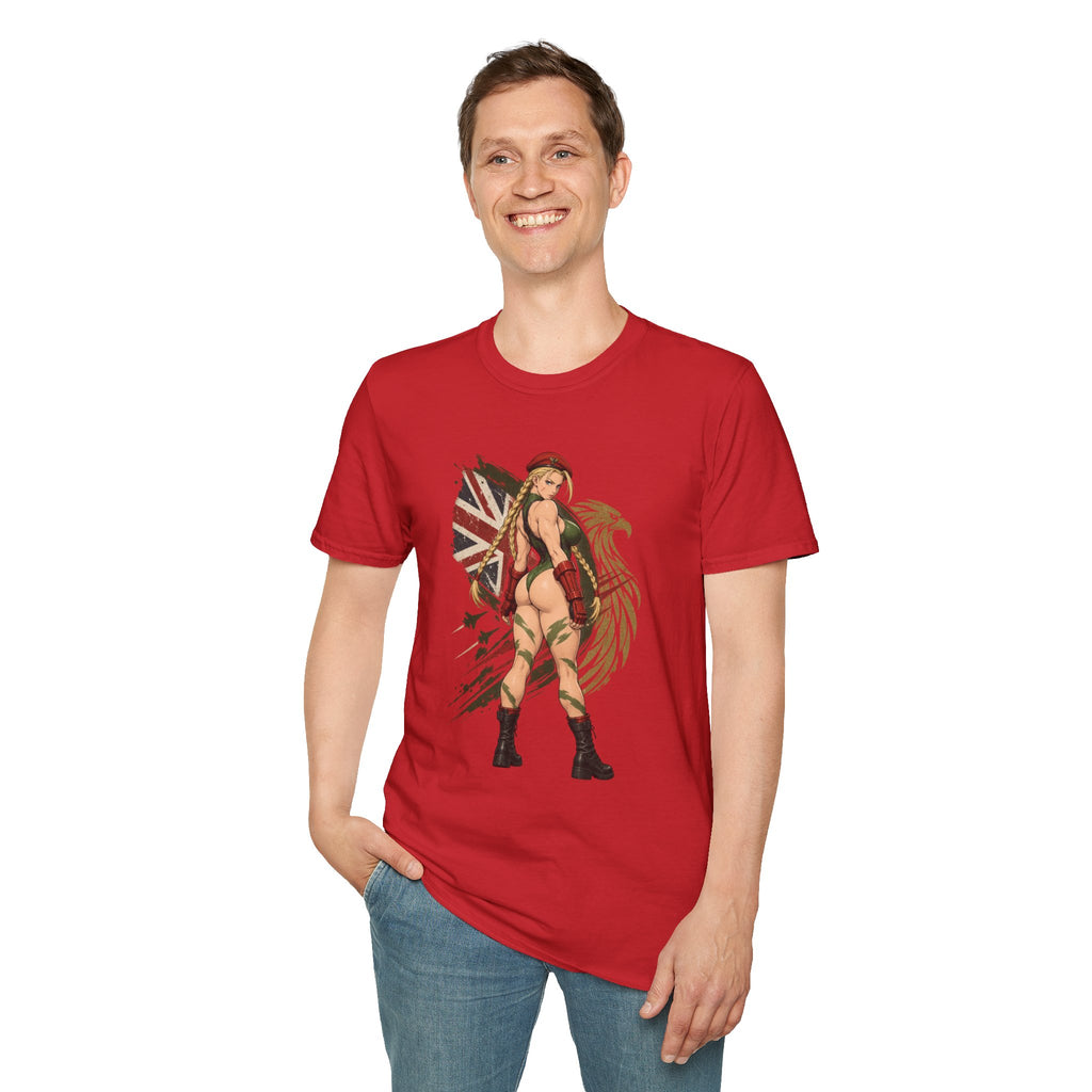 Cammy Street Fighter | Sexy Cammy Pin Up Girl Graphic T Shirt