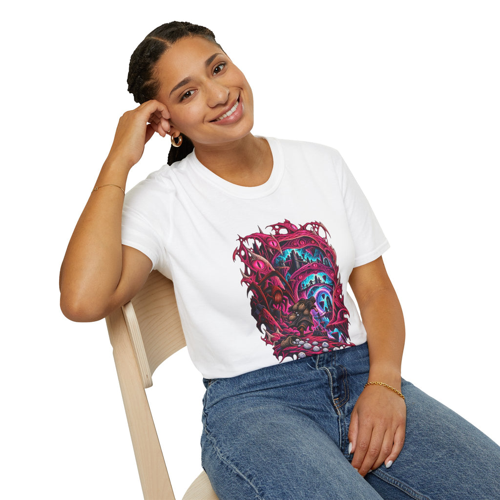 Abyssal Runecrafting | OSRS | Runescape | Psychedelic Portal Graphic T-Shirt