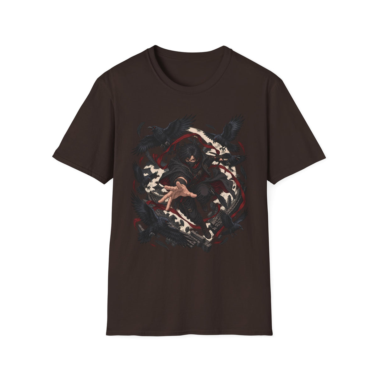 Mater of the Ravens | Japanese Anime Ninja Graphic T Shirt