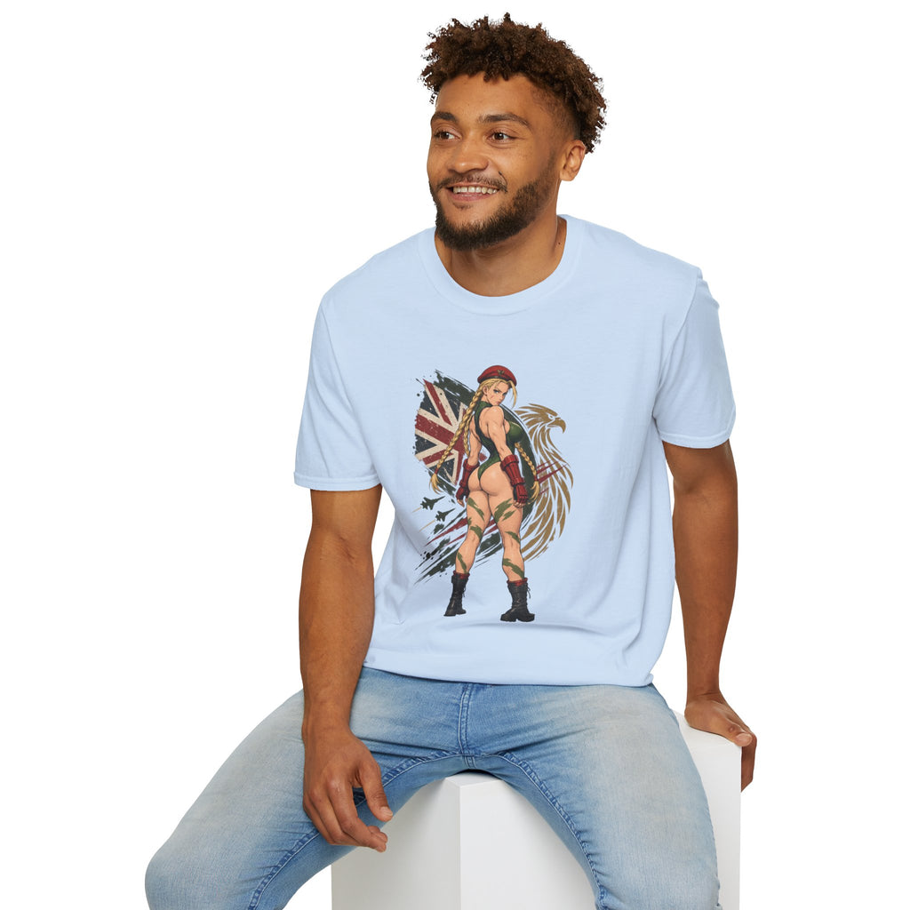 Cammy Street Fighter | Sexy Cammy Pin Up Girl Graphic T Shirt