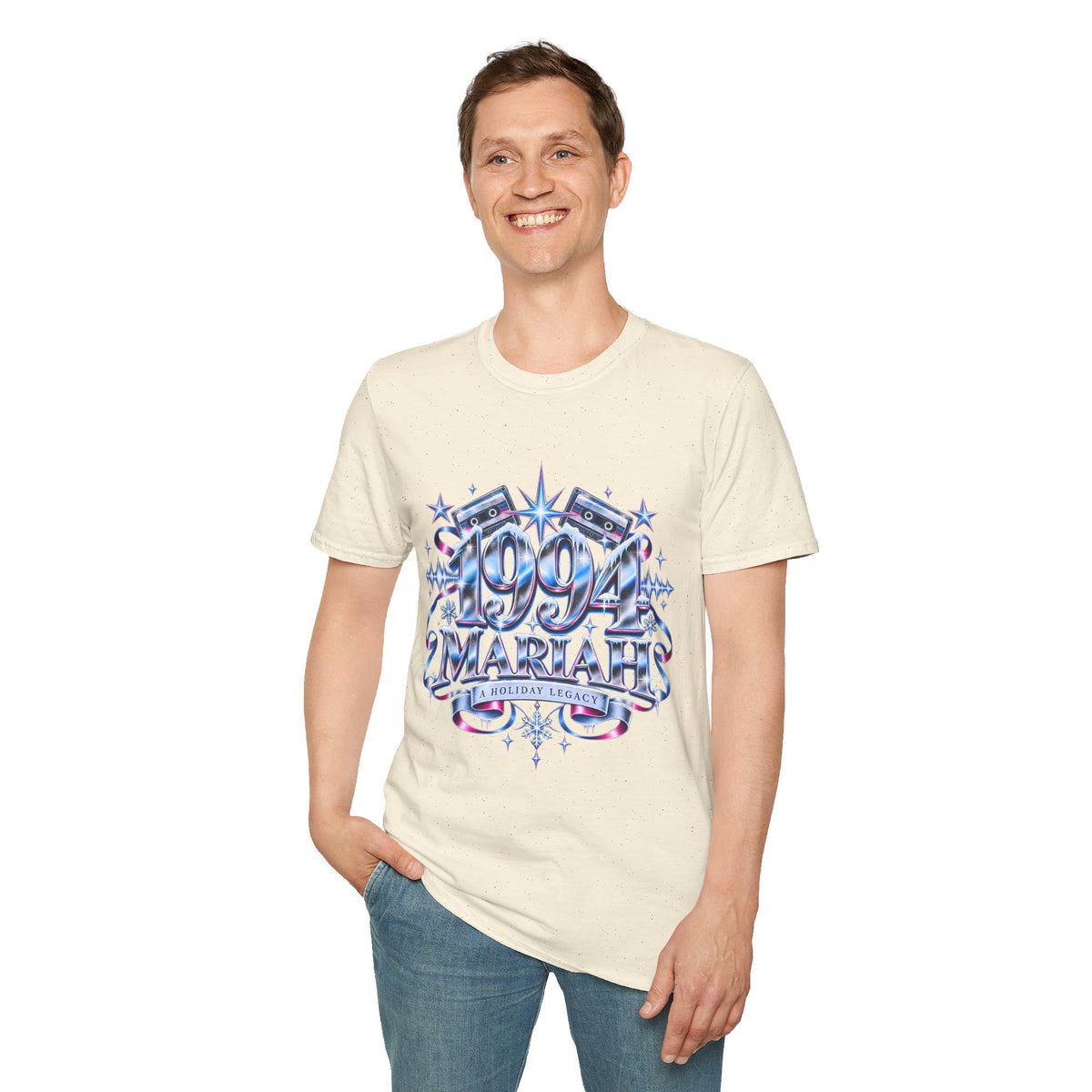 1990s Mariah Carey Graphic T-Shirt | Retro Cassette Pop Vintage Tour Style