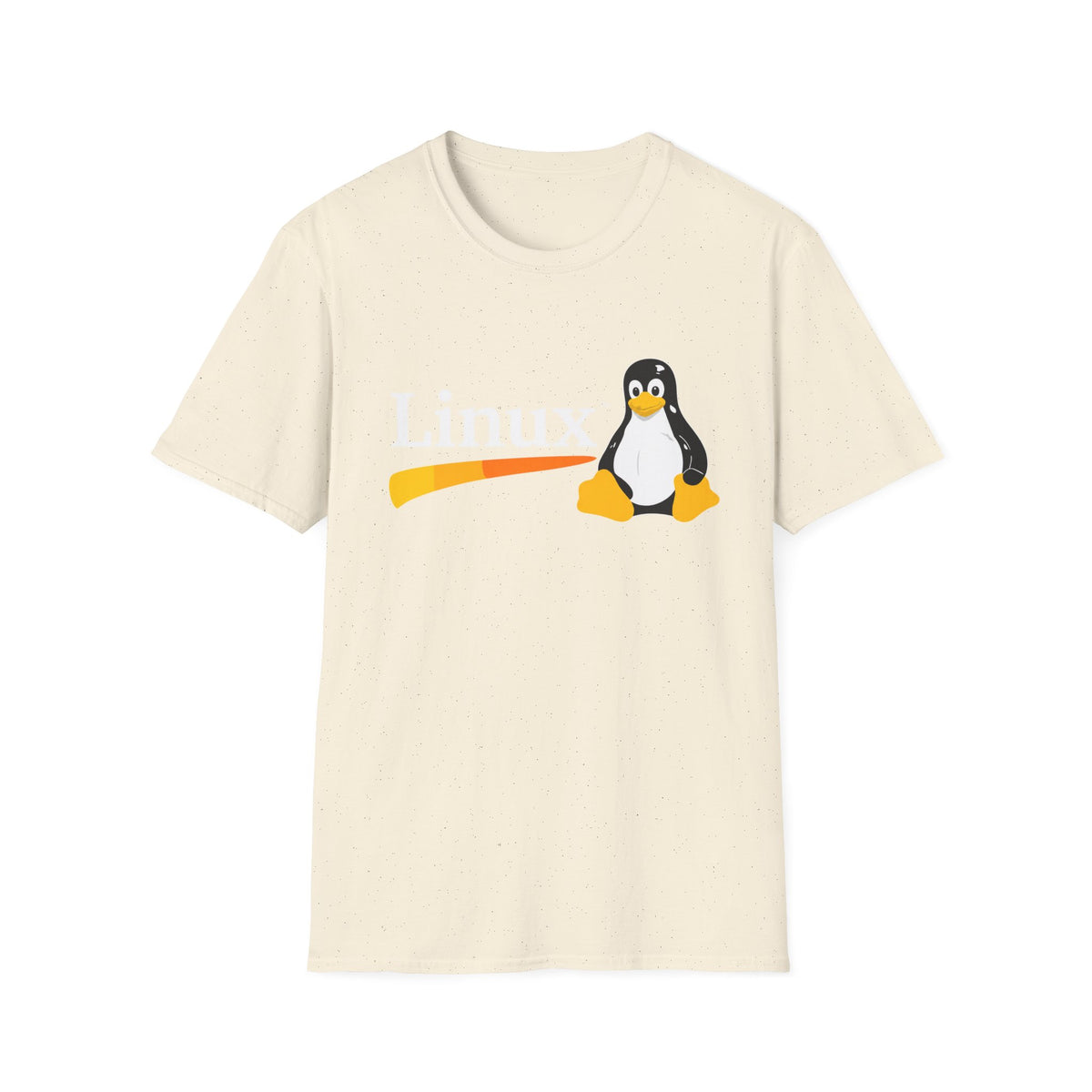 Linux Penguin Logo T‑Shirt — Retro Tech Tee for Developers & Open Source Fans