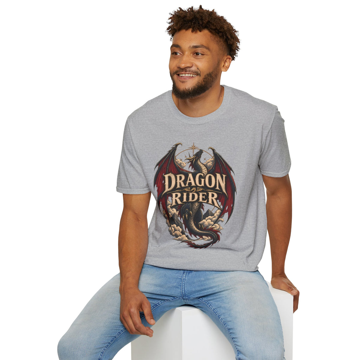 Dragon Rider | Fourth Wing Fantasy Book Inspired Dragon T-Shirt
