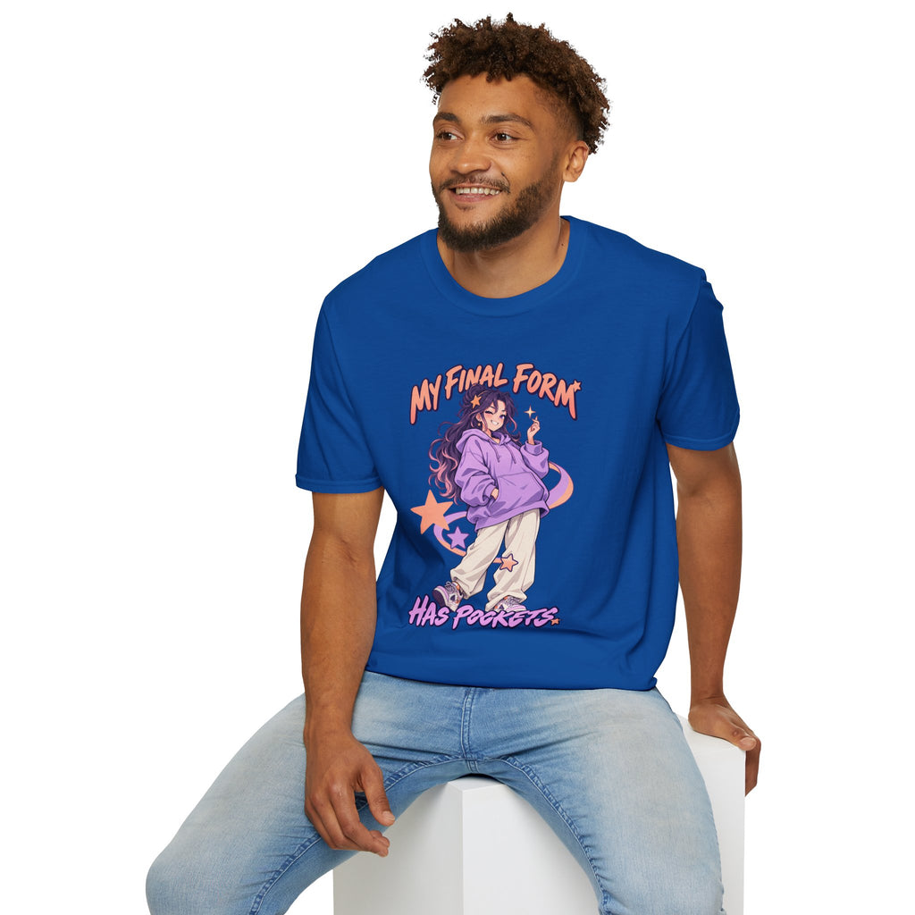 My Final Form Has Pockets | Cute Anime Girl Graphic Tee