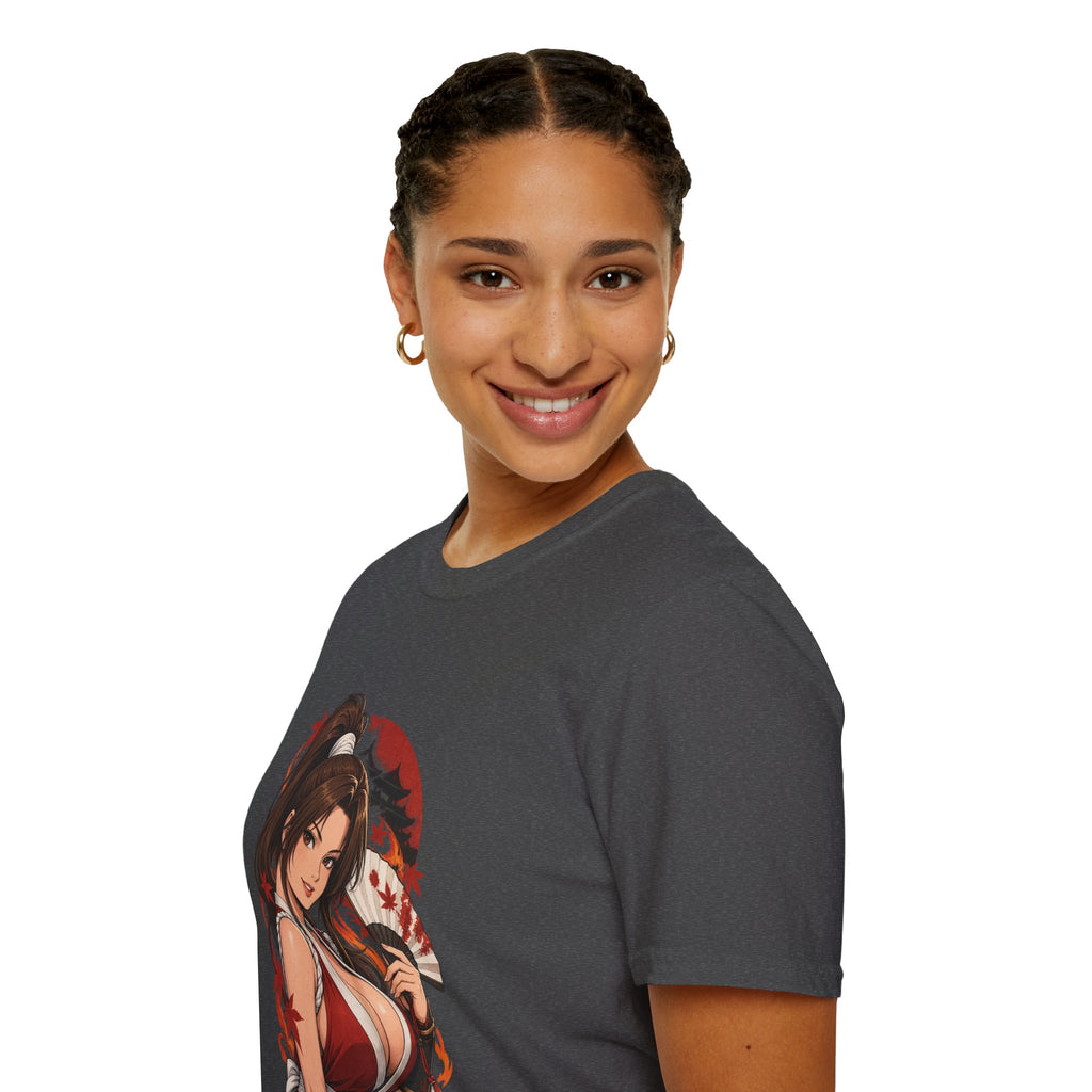 Mai Shiranui | Fatal Fury | Anime Pin Up Kimono Girl T-Shirt
