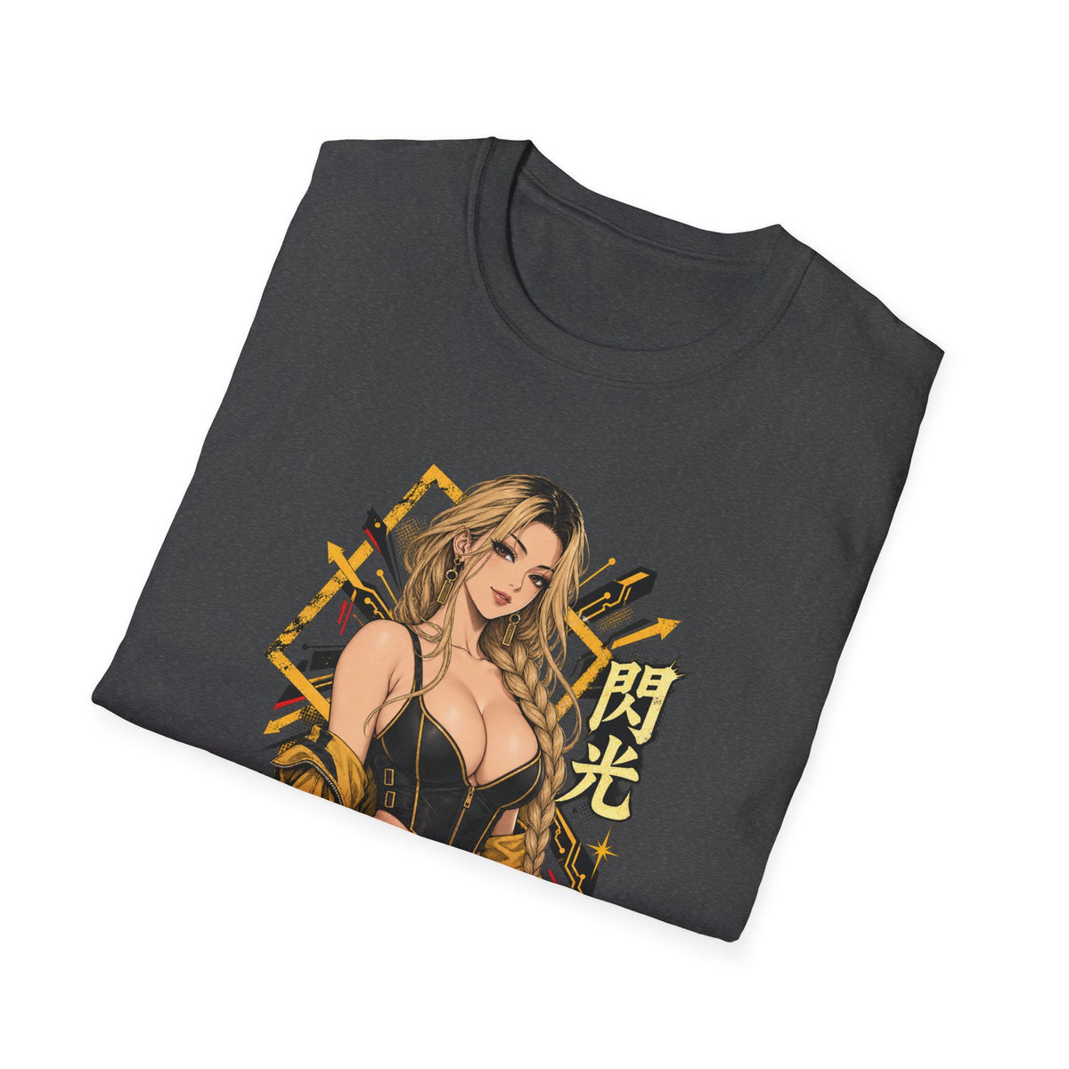 Sunny | Sexy Pin Up Golden Samurai Hot Girl T-Shirt