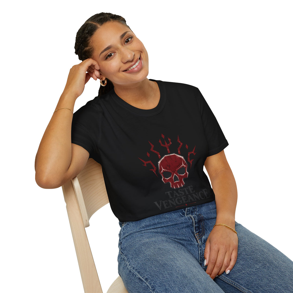 Taste Vengeance OSRS Runescape Skull T-Shirt