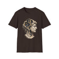 Surreal Statue T-Shirt Design | Cosmic Mind & Dream Staircase
