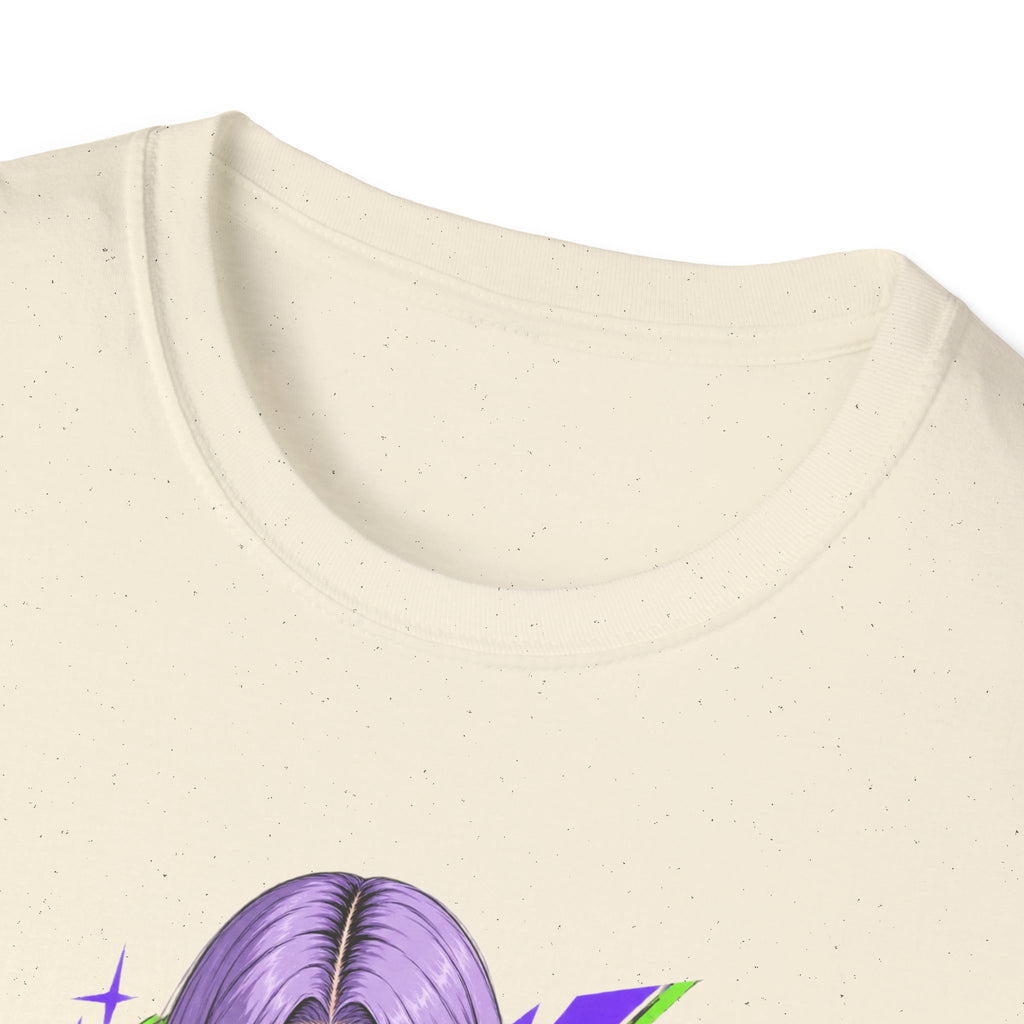 Violet | Anime Cyber Sexy Pin Up Girl T-Shirt