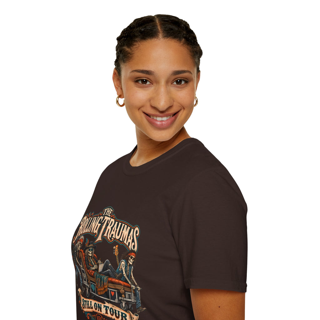 Rolling Traumas "Still On Tour" | Rock Band T-Shirt
