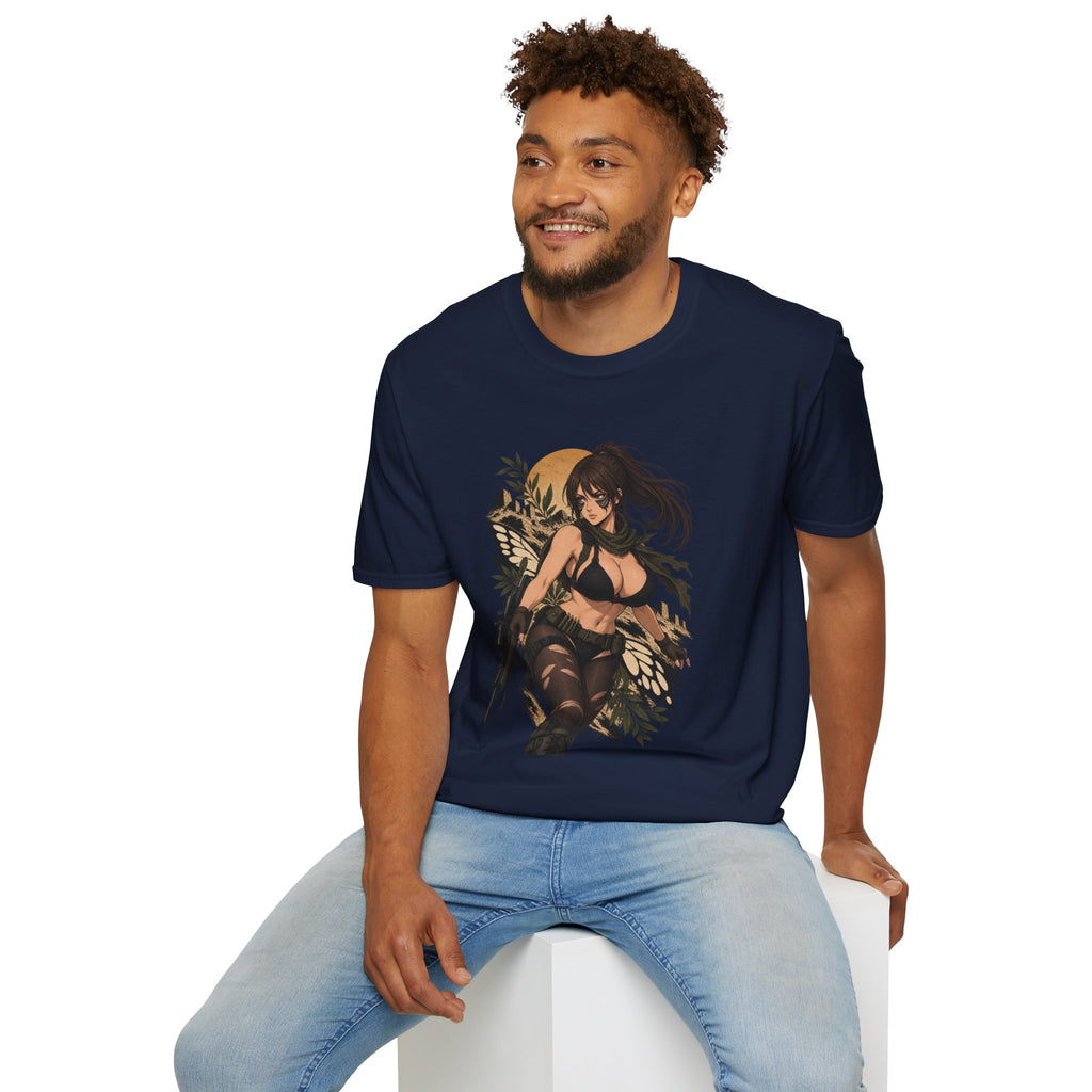 Quiet | Sexy Metal Gear Pin Up Girl | Anime Style Sniper Girl T-Shirt