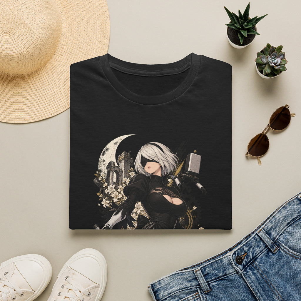 2B | Nier Automata | Anime Swordgirl Pin Up T-Shirt
