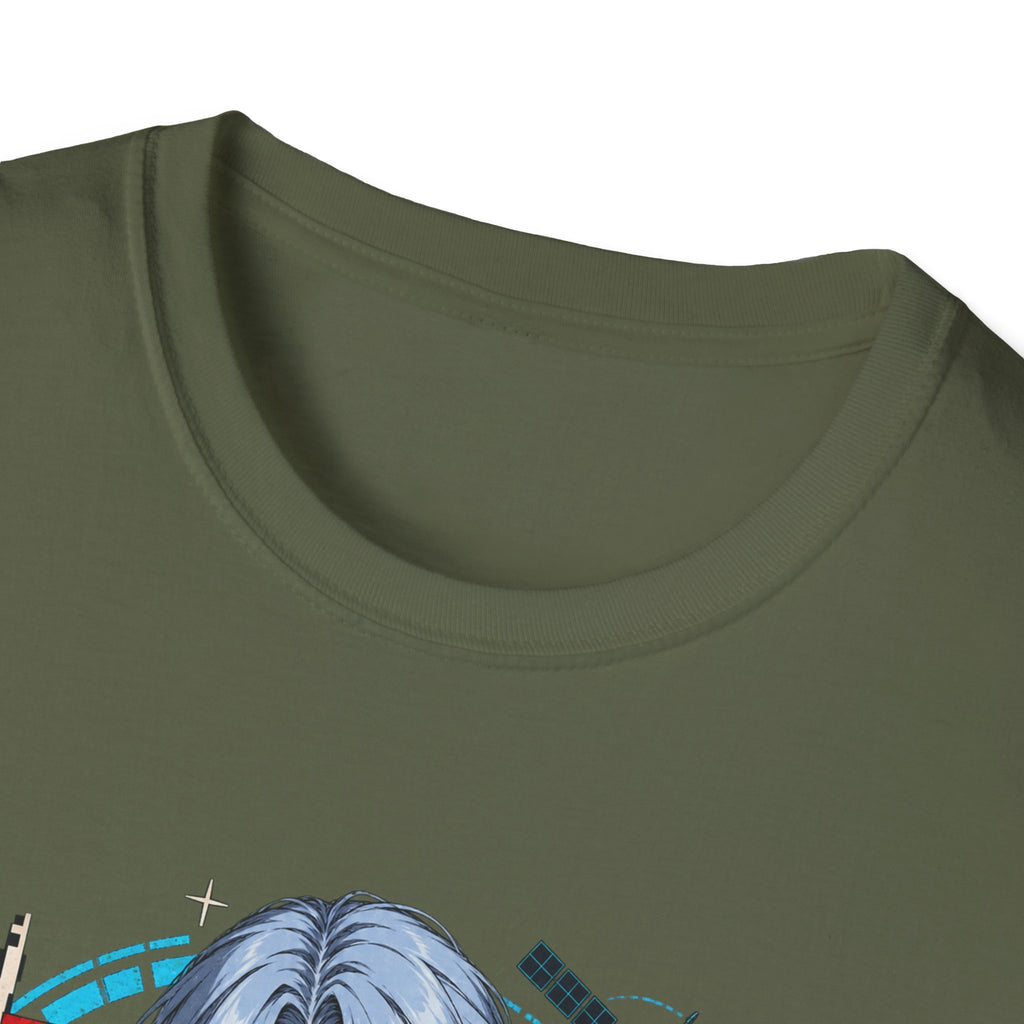 Ice | Sexy Anime Cyber Pin Up Girl Graphic T-Shirt