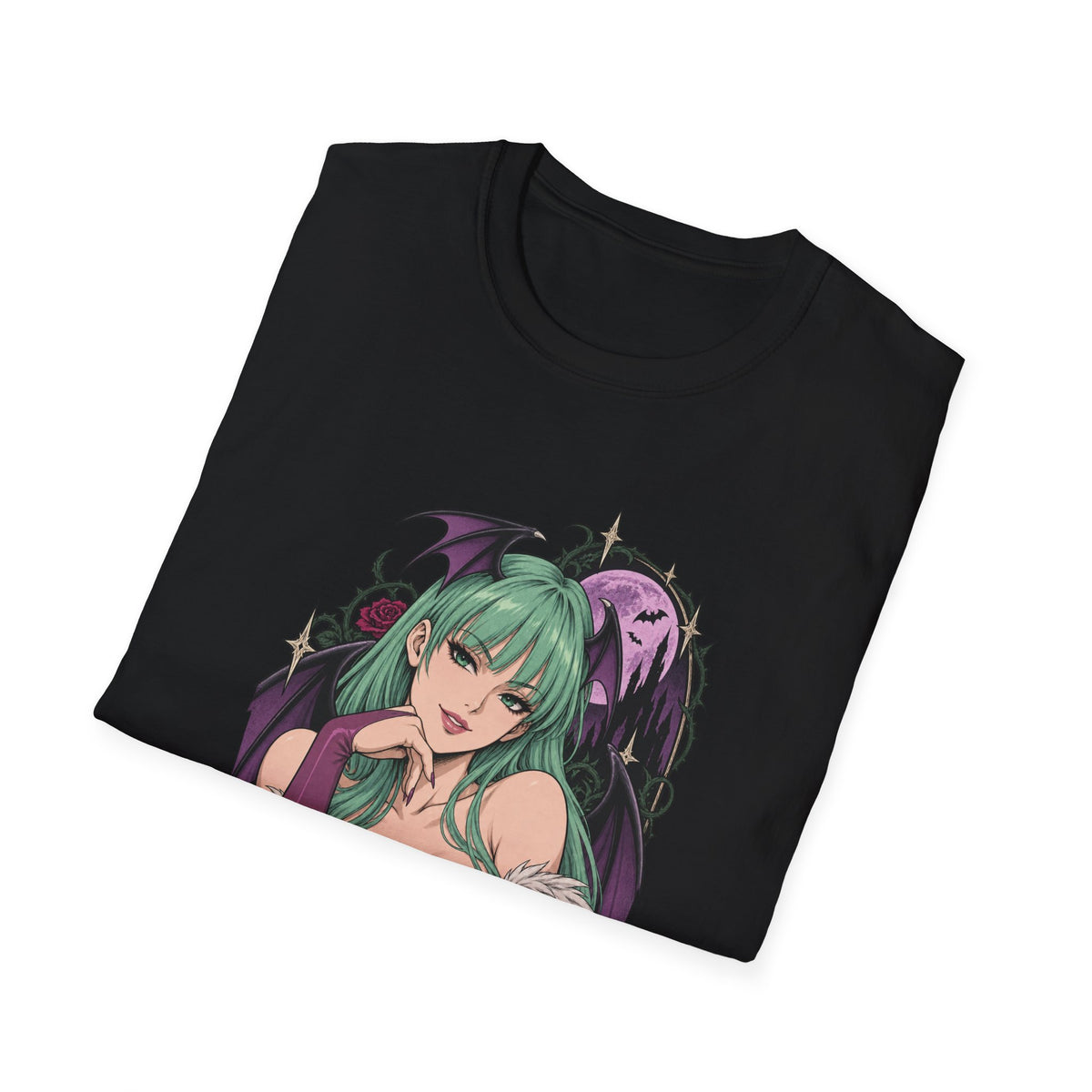 Morrigan | Sexy Pin Up Girl | Succubus Anime T-Shirt