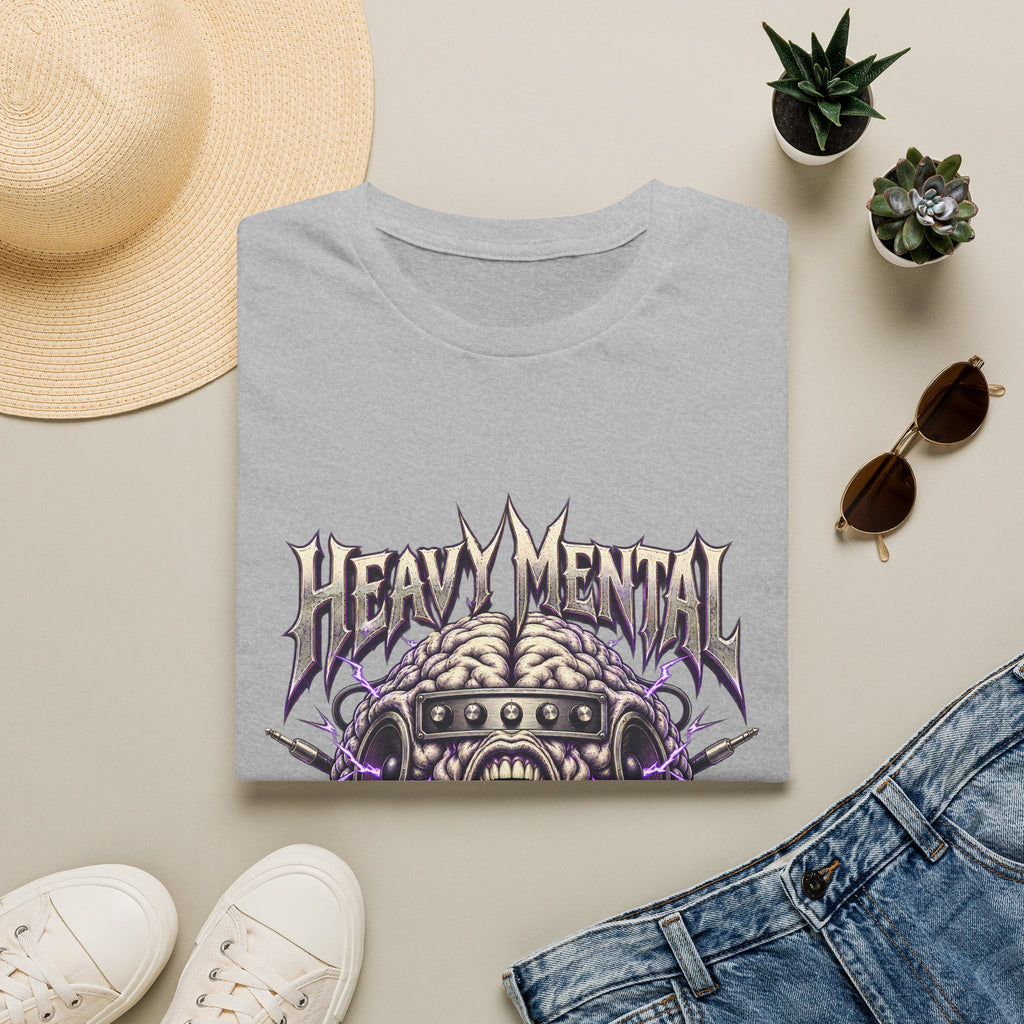 Heavy Mental T-Shirt | Live In My Head' Metal Graphic Tee