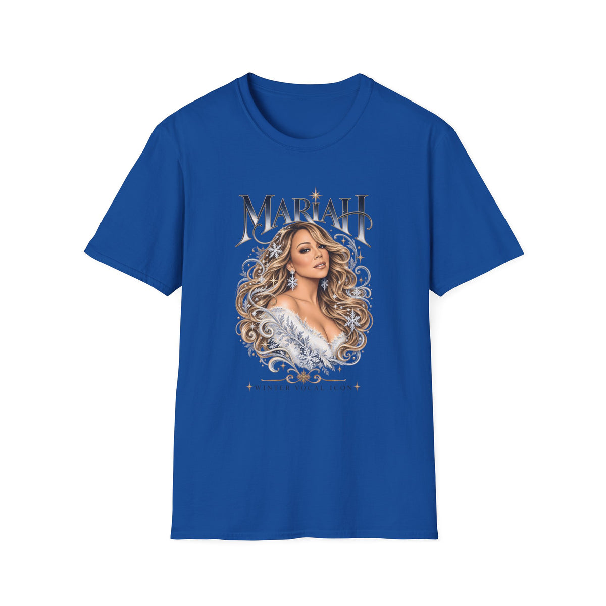 Mariah Carey Portrait T-Shirt | Classic Diva Holiday Pop Tee
