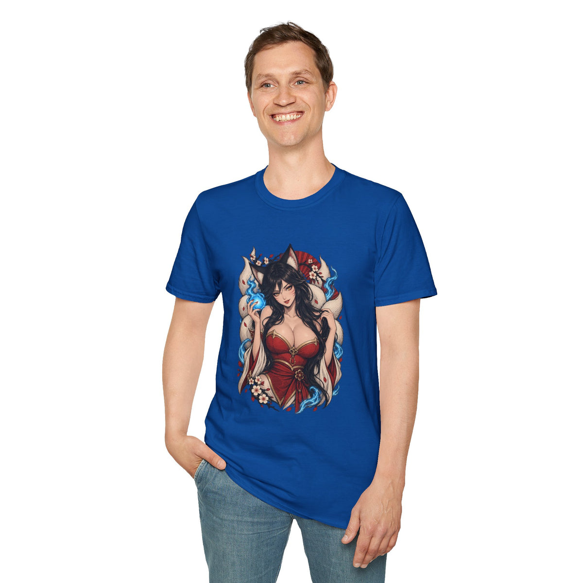 Ahri | League of Legends | Anime Pin Up Kitsune Girl T-Shirt