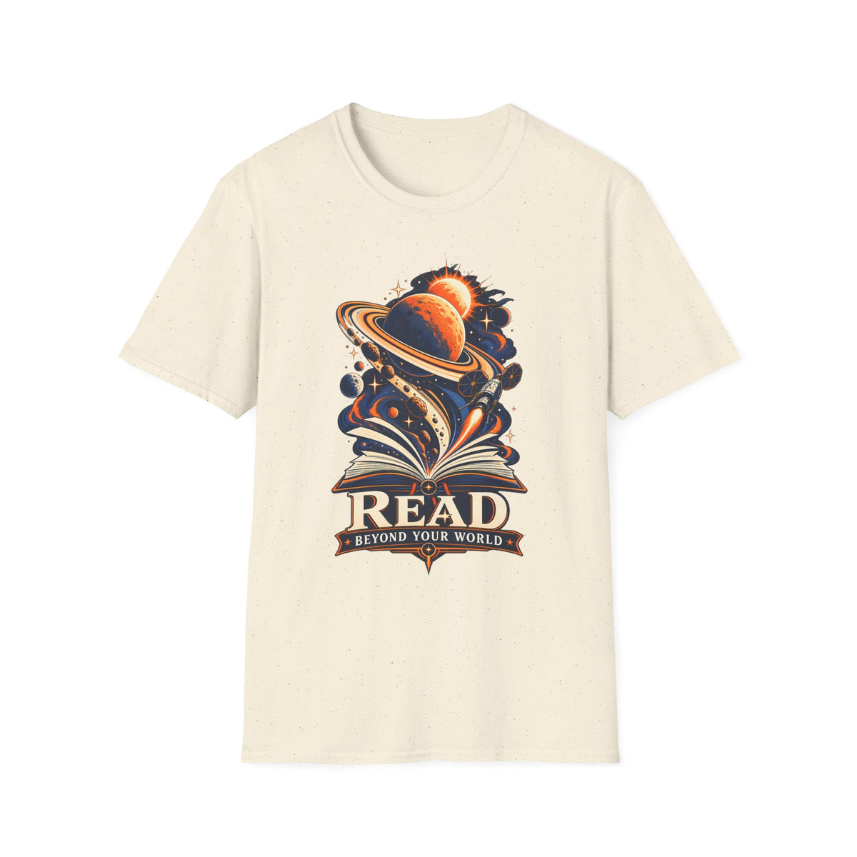 Read Beyond Your World | Book and Space Lovers T-Shirt | Project Hail Mary Inspired