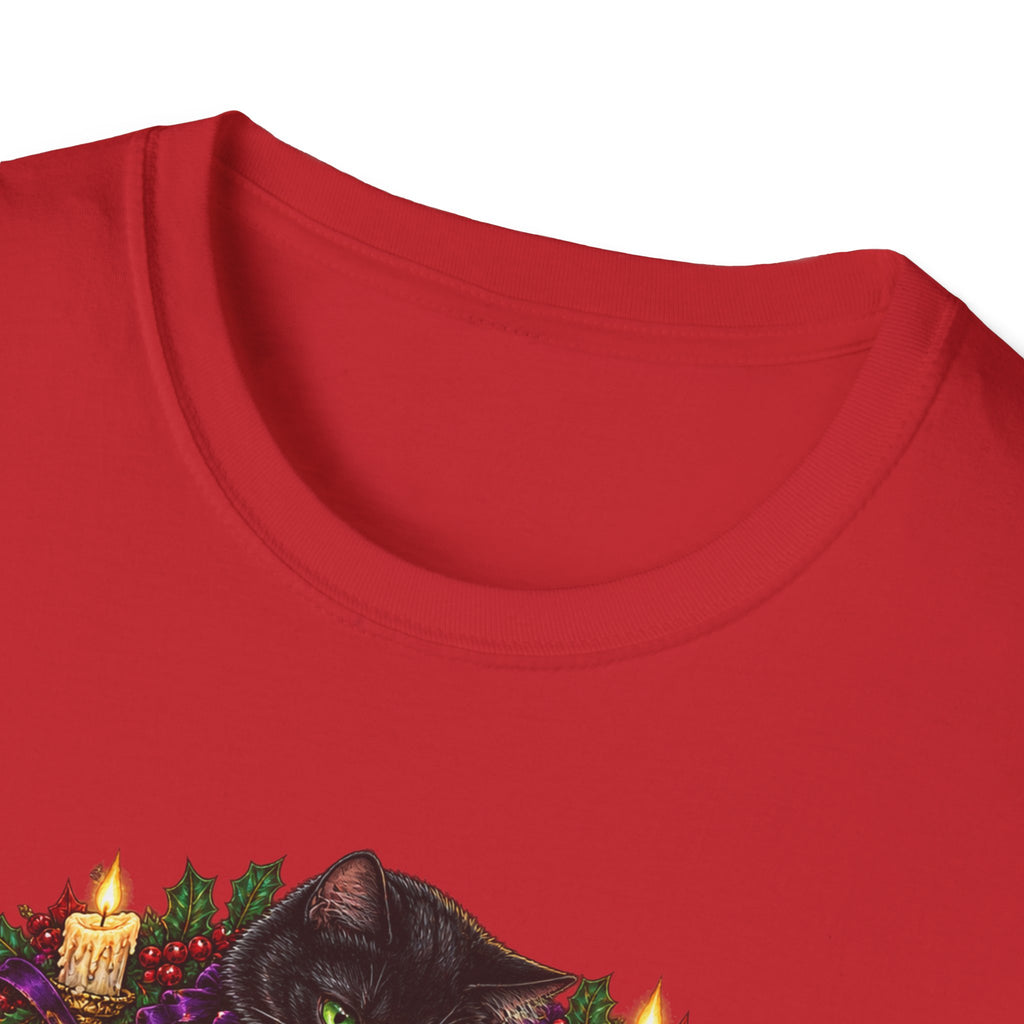 Festive Mischief | Cat Lover Christmas Holiday T-Shirt