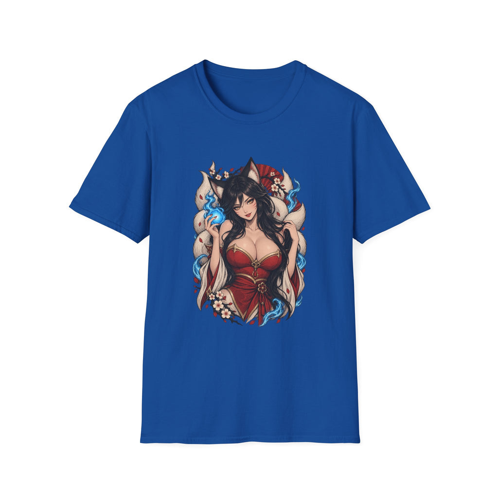 Ahri | League of Legends | Anime Pin Up Kitsune Girl T-Shirt