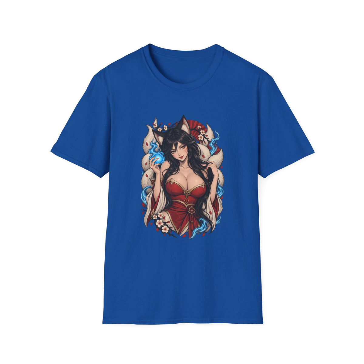 Ahri | League of Legends | Anime Pin Up Kitsune Girl T-Shirt