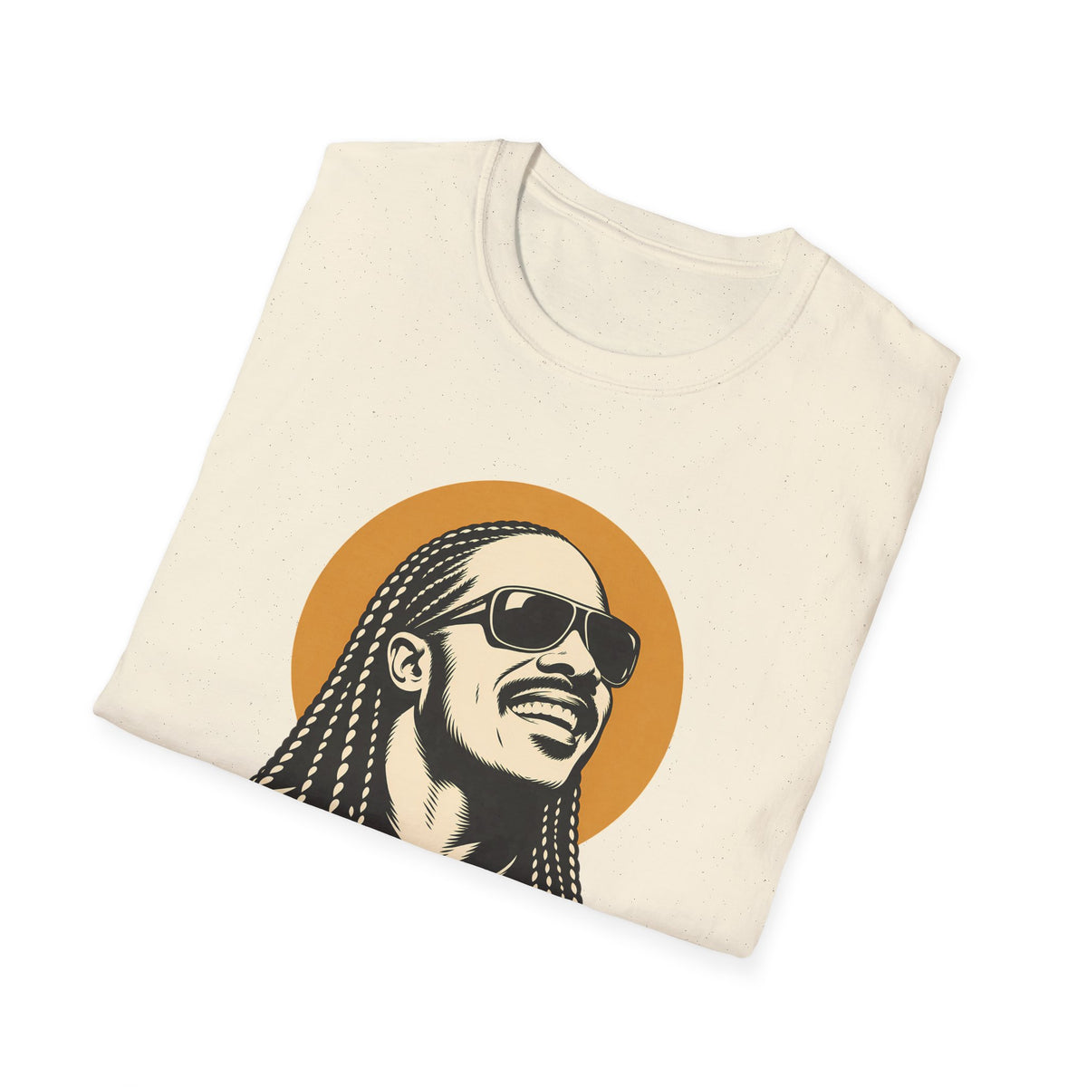 Stevie Wonder Graphic T-Shirt - Retro Soul Music Tee