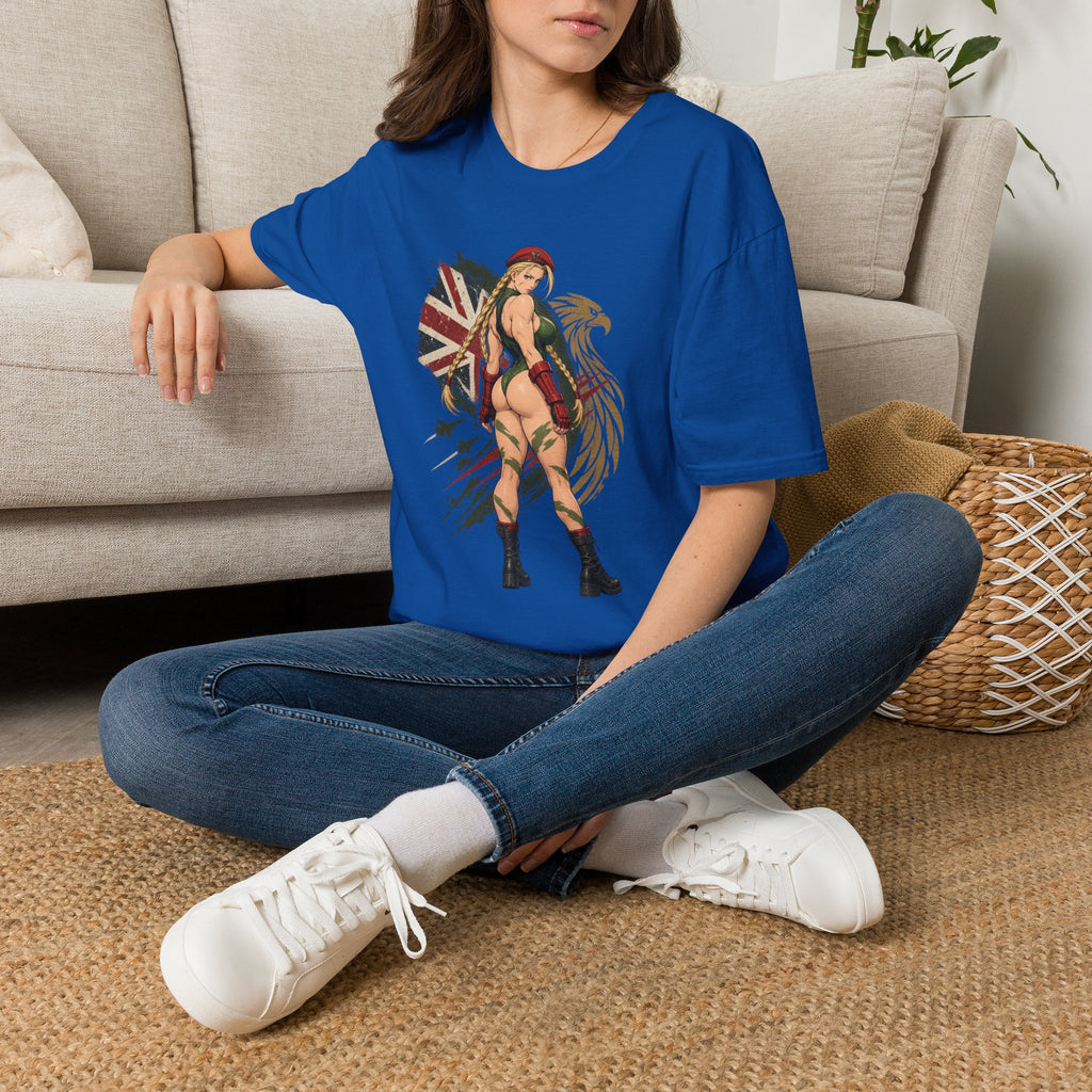 Cammy Street Fighter | Sexy Cammy Pin Up Girl Graphic T Shirt