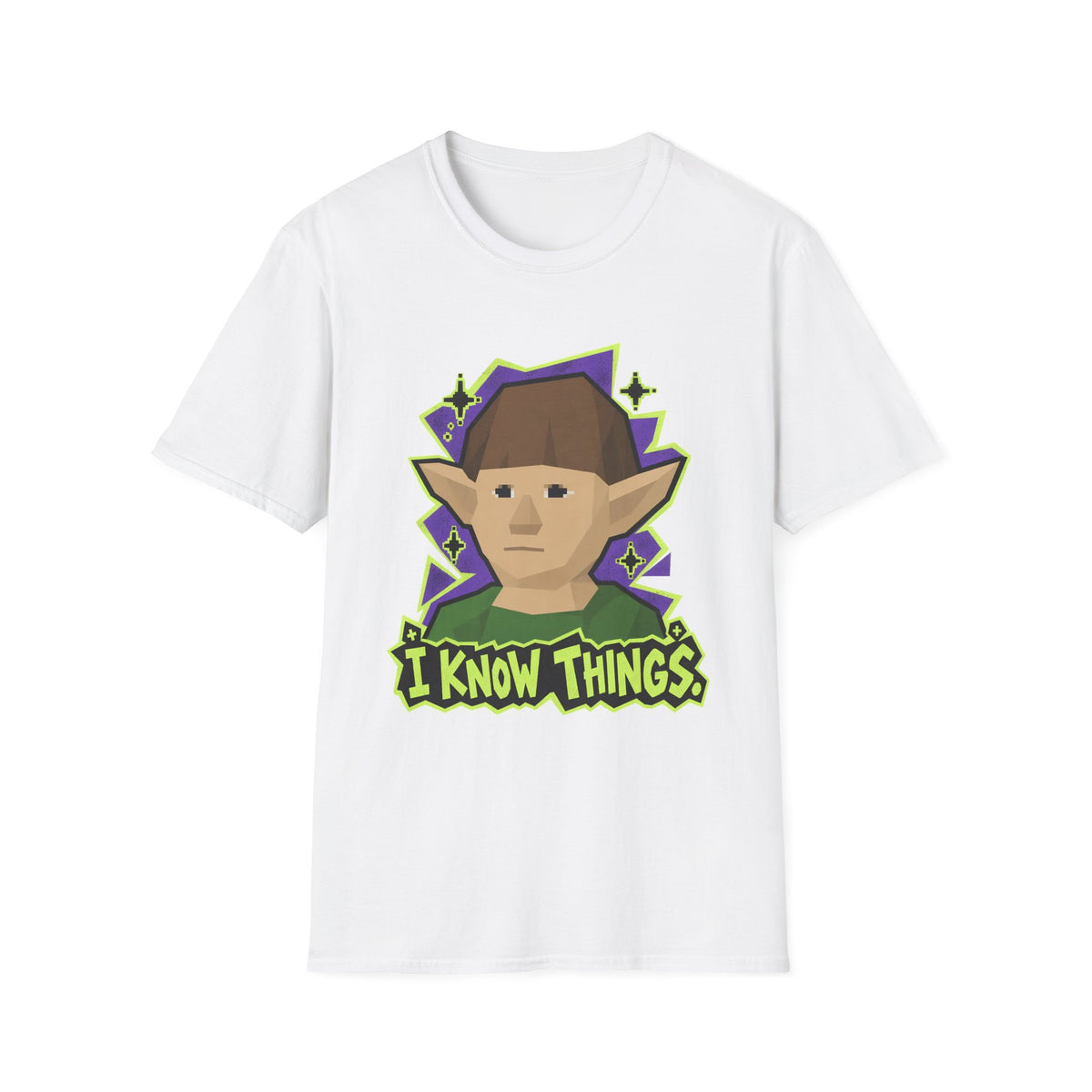 Gnome Child - "I know things" Runescape Inspired T-Shirt