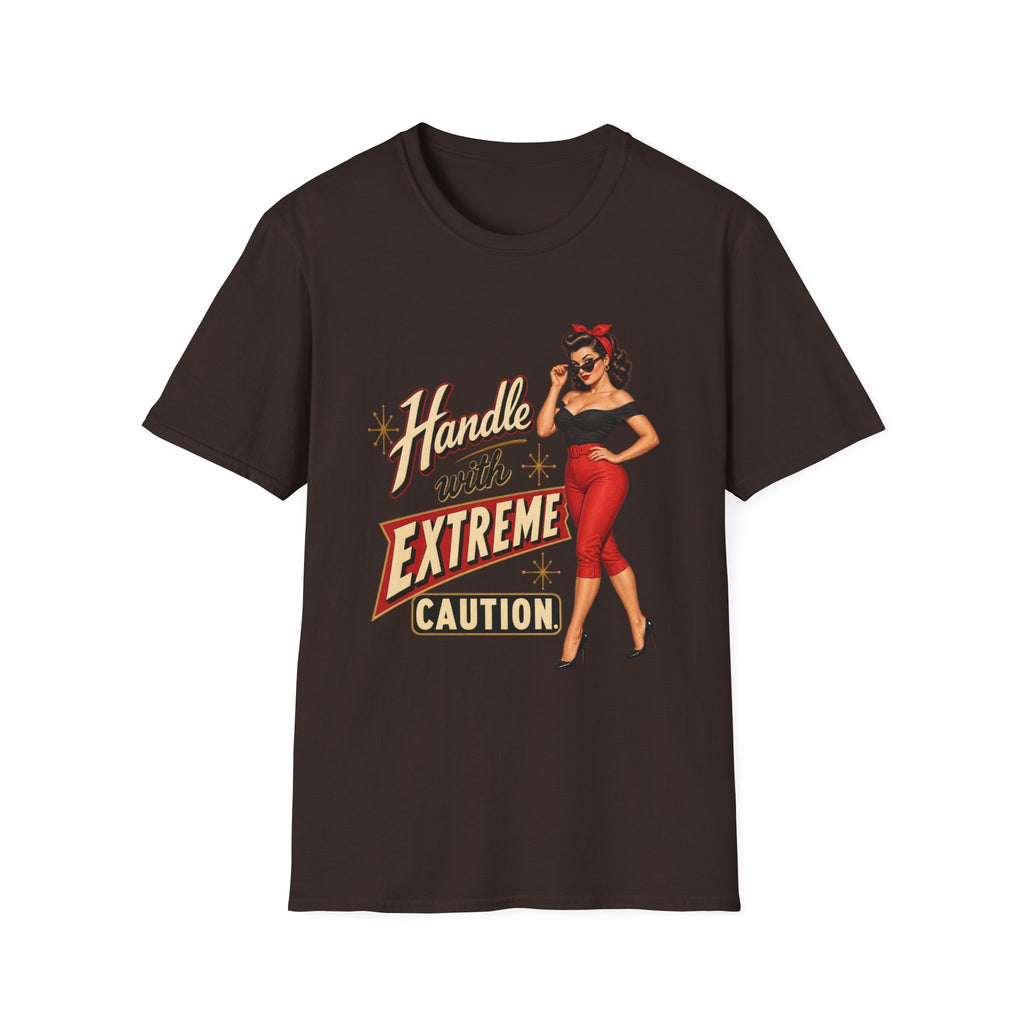 Handle With Extreme Caution Pinup Tee