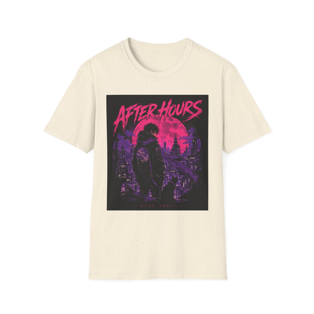 After Hours Graphic T-Shirt — Neon Night City Retro Tee