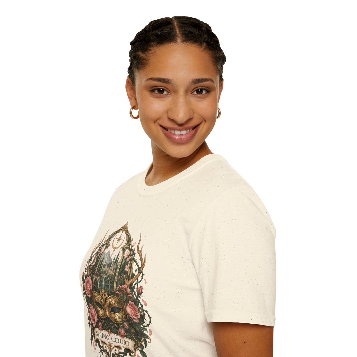 Spring Court | ACOTAR Book Floral Masquerade T-Shirt