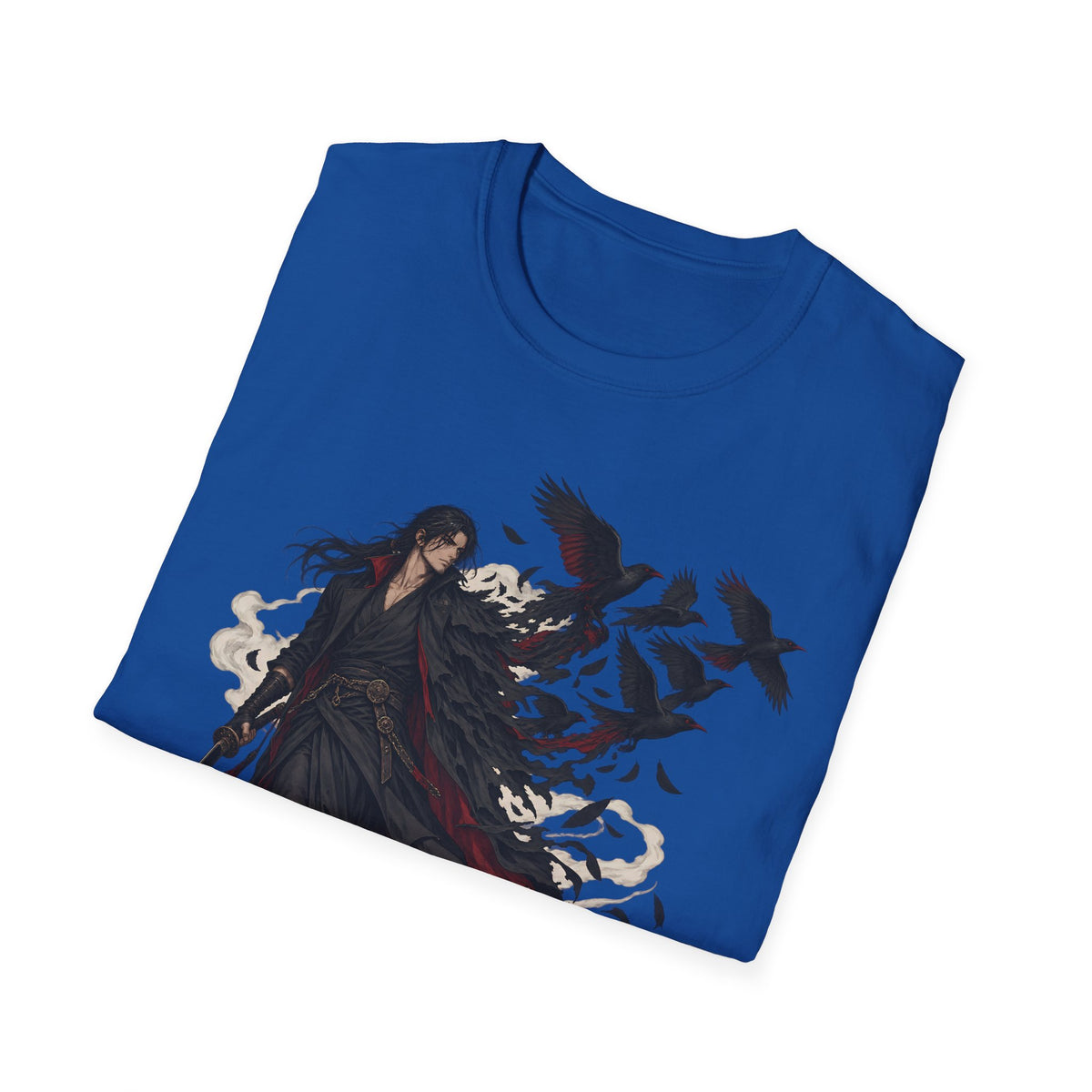 Dark Samurai | Raven Warrior Spirit | Graphic T Shirt