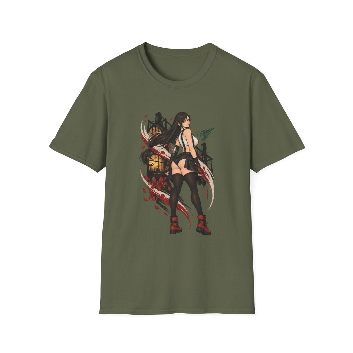 Tifa Lockhart | Final Fantasy Gamer Pin Up Girl Shirt