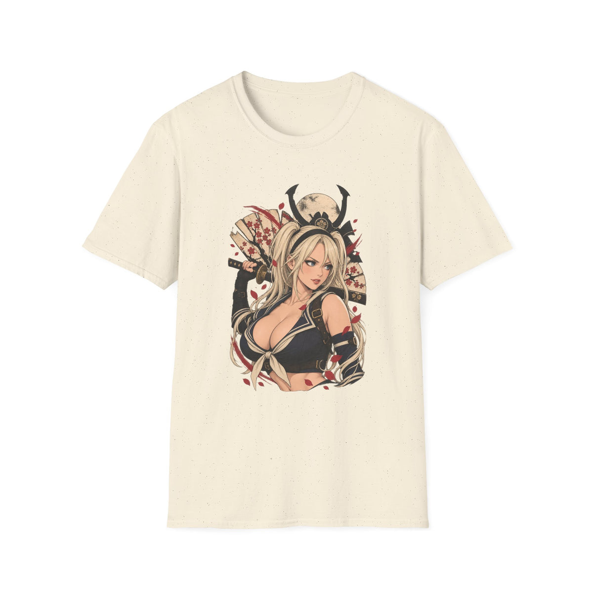 Babydoll | Samurai Anime Sexy Pin Up Girl Graphic T-Shirt