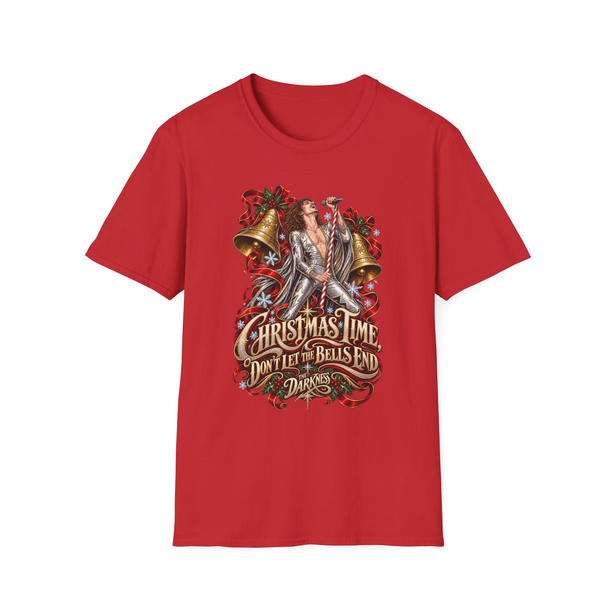 Christmas Time Don't let the Bells End | The Darkness | Christmas Rock T-Shirt