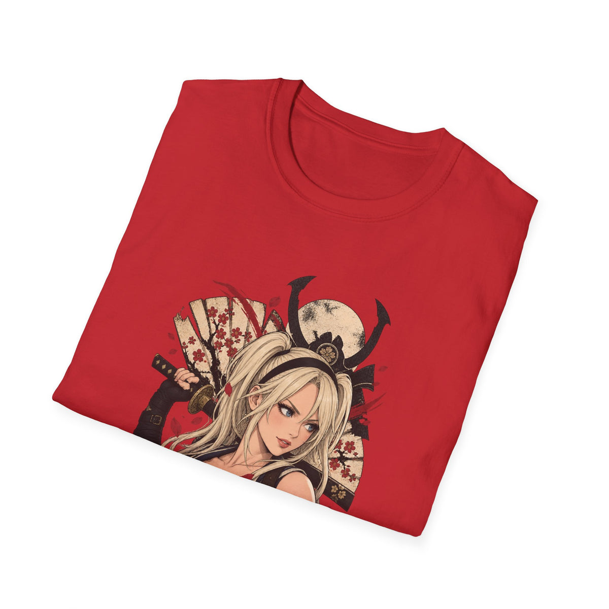 Babydoll | Samurai Anime Sexy Pin Up Girl Graphic T-Shirt