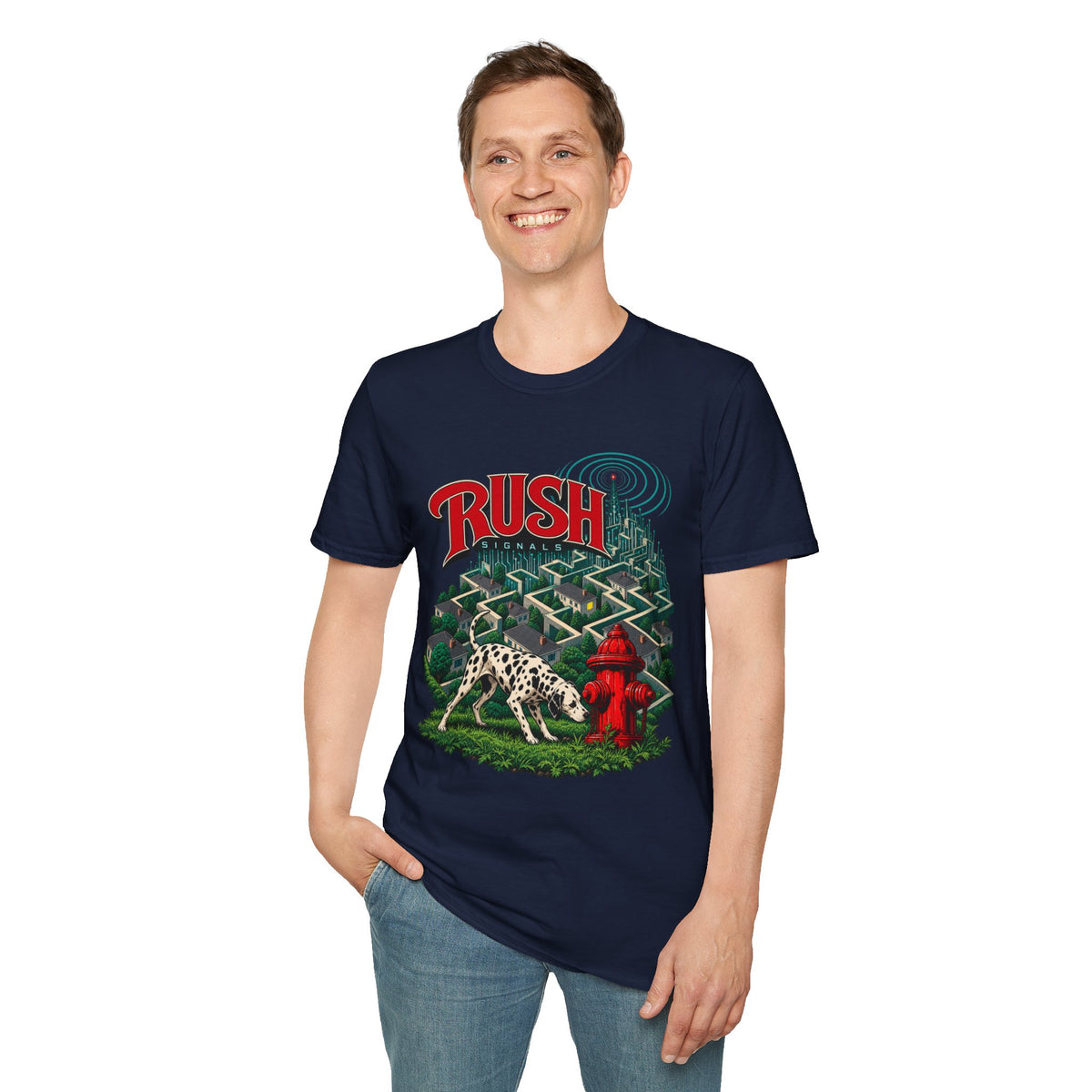 Rush | Signals | Prog Band Band Dalmatian T‑Shirt