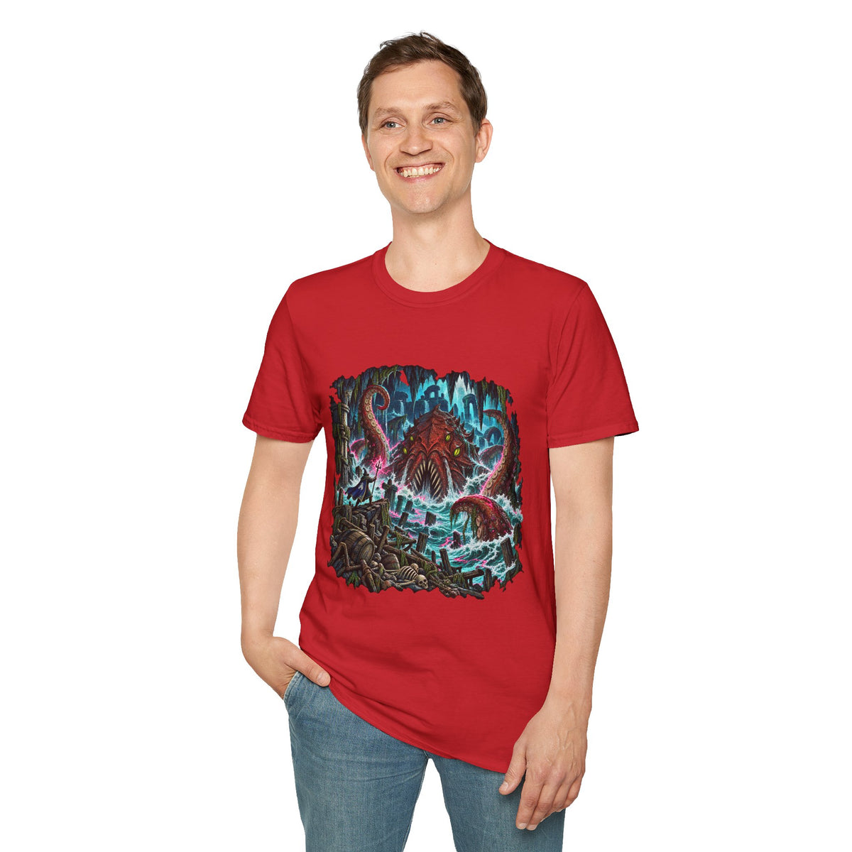 Kraken vs Trident | OSRS | Runescape Inspired T Shirt