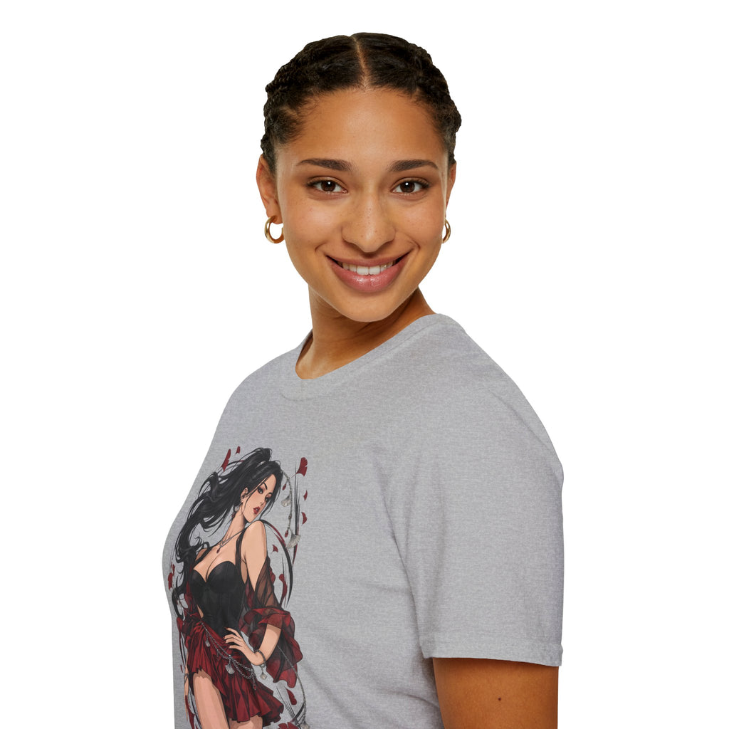 Victoria | Japanese Anime Style Sexy Pin Up Girl Graphic Shirt