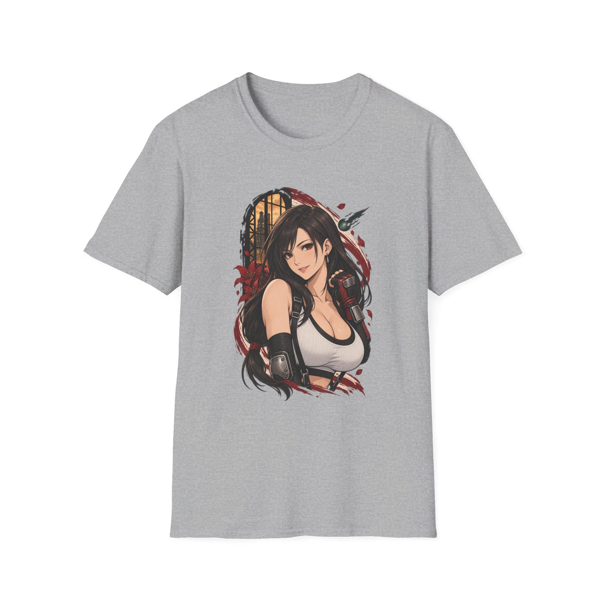 Tifa Lockhart | Final Fantasy VII Pin Up Style Anime Shirt