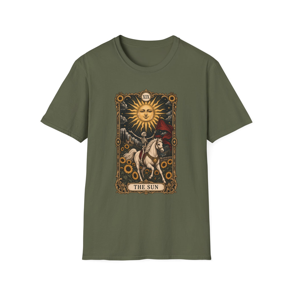 The Sun | Tarot | Vintage Occult | Graphic Tee