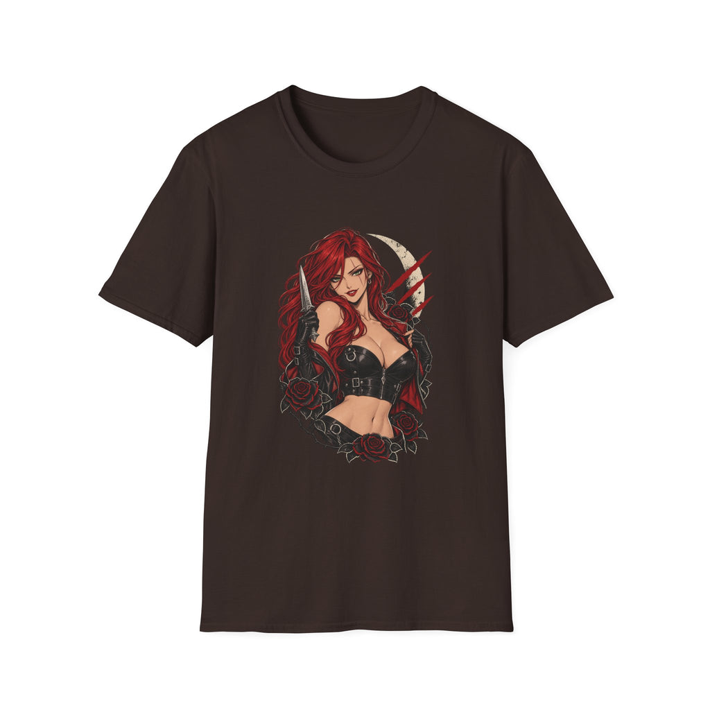 Katarina | League of Legends | Gothic Redhead Pin Up Assasin T-Shirt