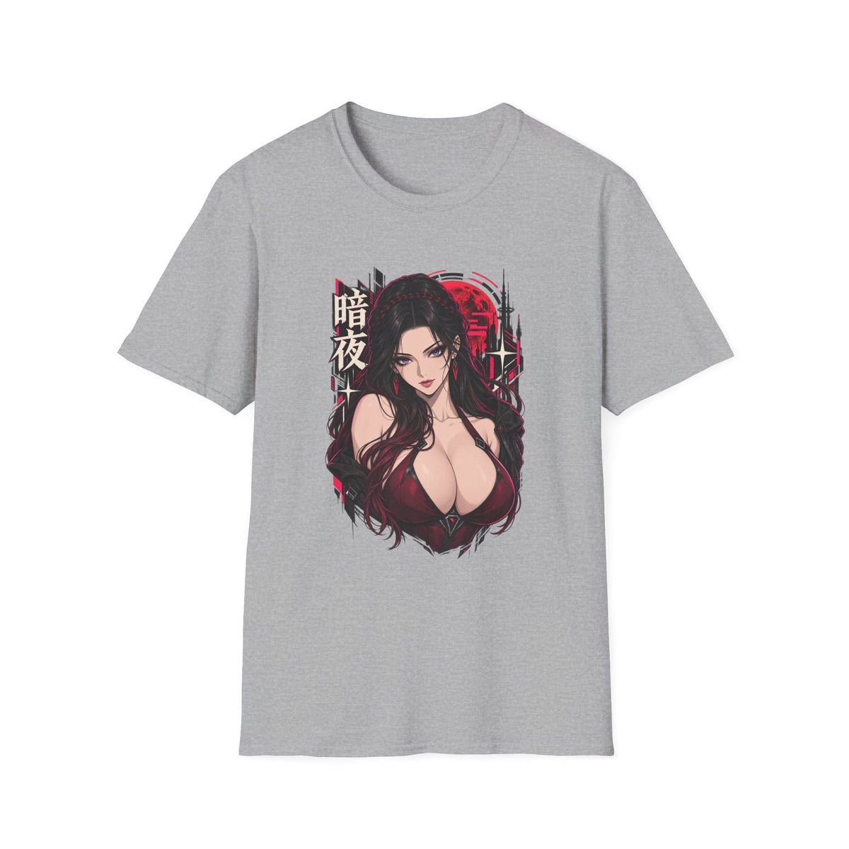 Noir | Sexy Anime Vampire Pin Up Girl | Waifu T-Shirt