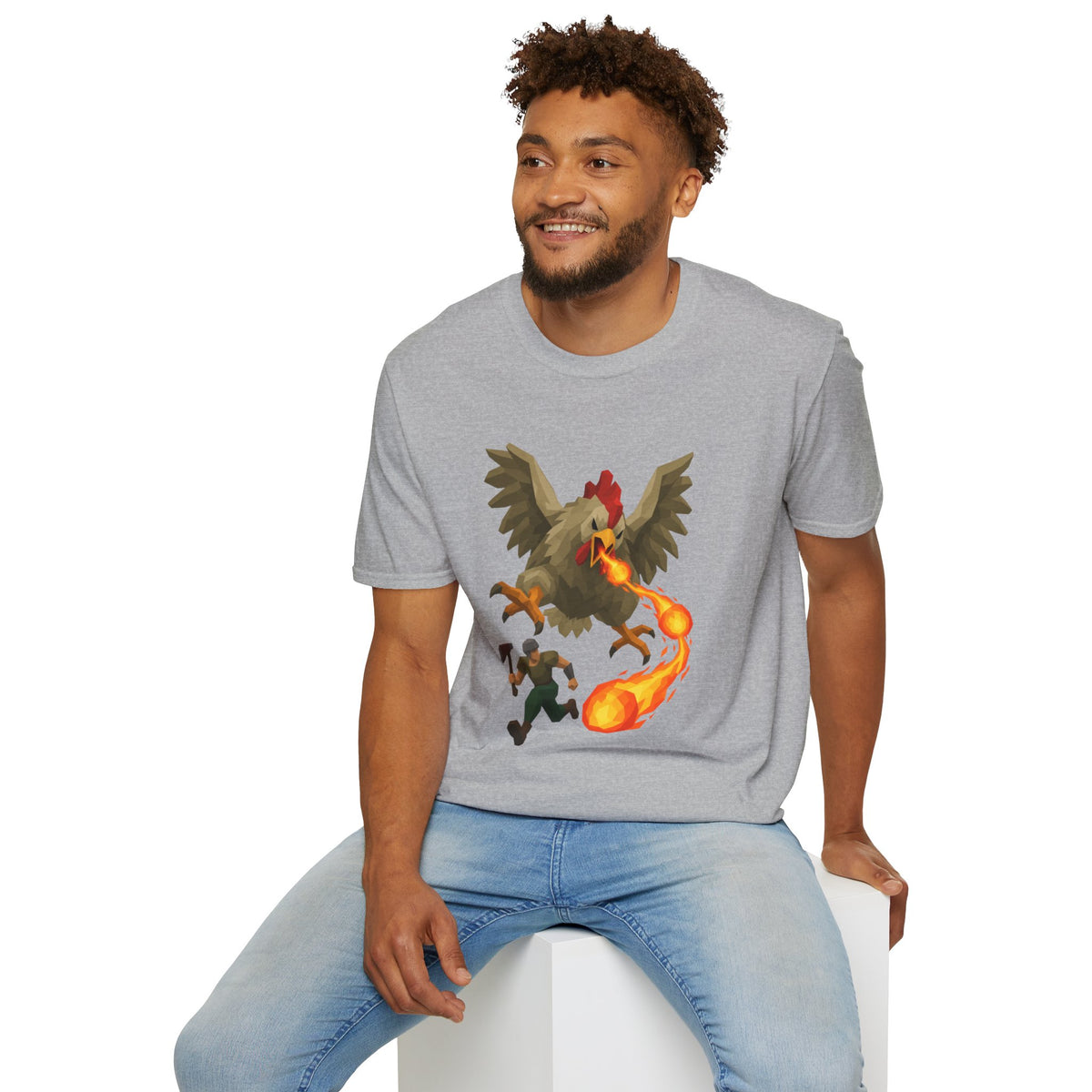 EVIL CHICKEN | OSRS | Runescape Inspired Graphic T Shirt