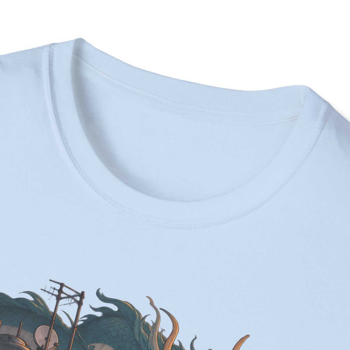Serpent Cityscape | Urban Japanese Dragon T-Shirt
