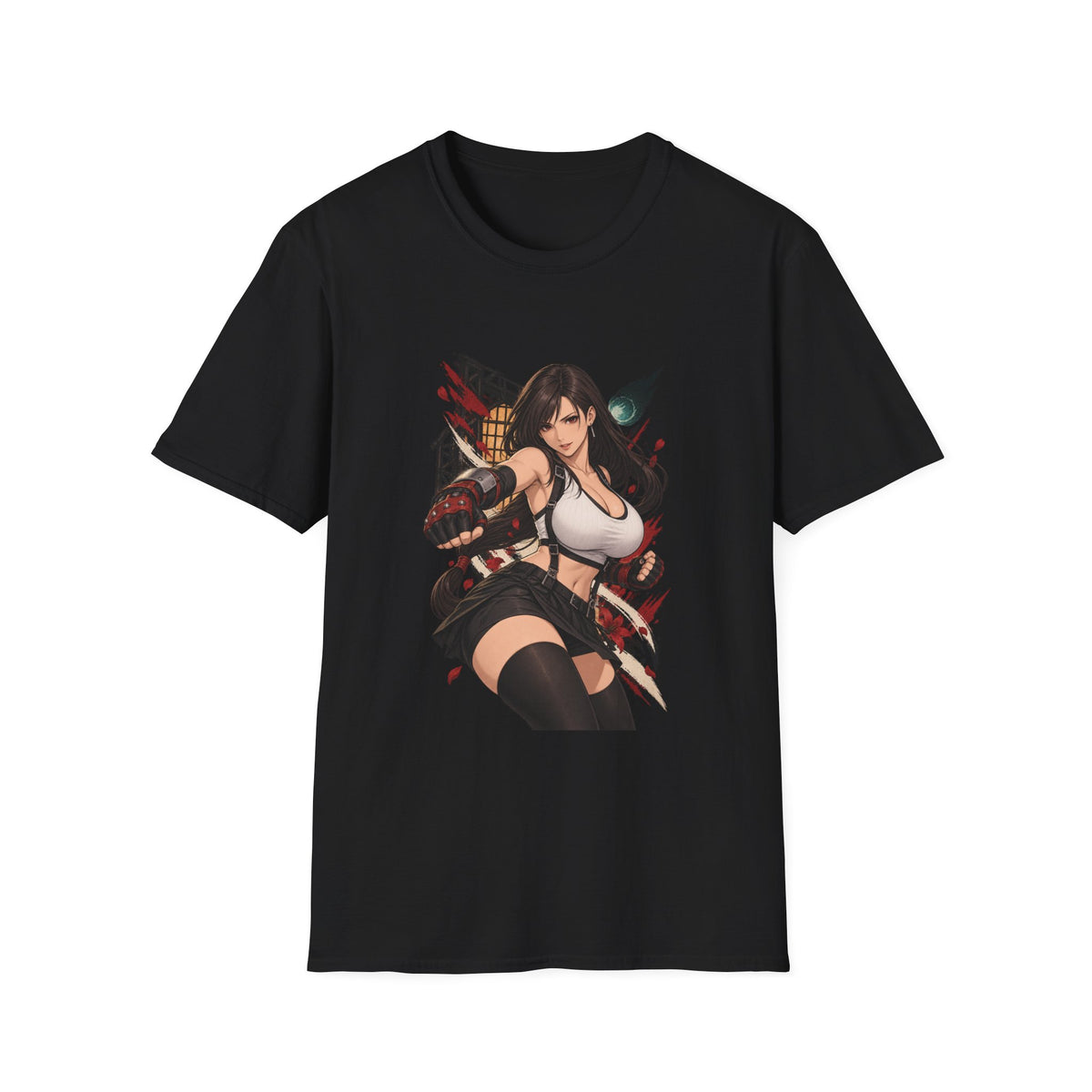 Tifa Lockhart | Final Fantasy Tifa Lockhart Fan Pin Up Graphic Shirt