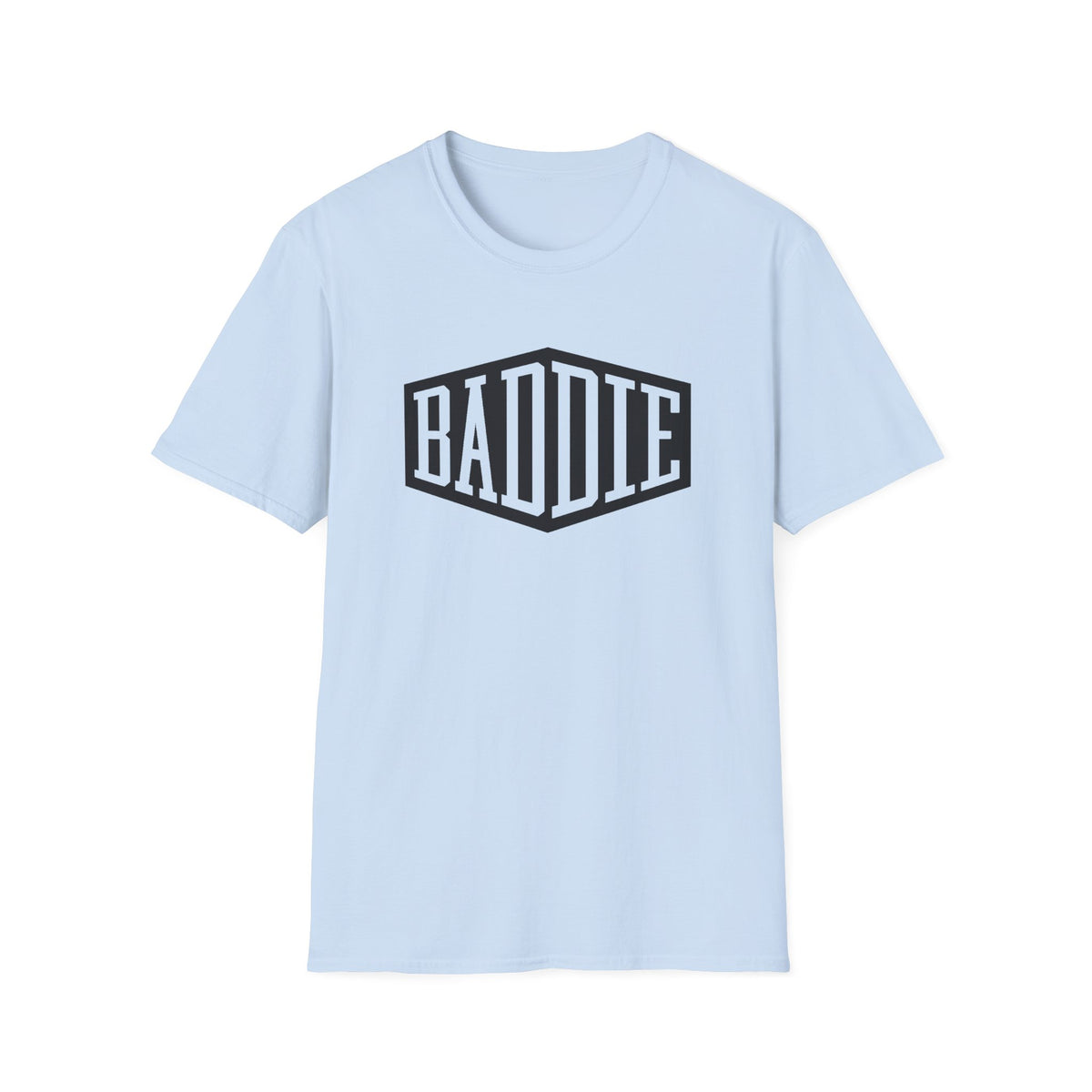 Baddie GTA 6 Inspired Graphic T-Shirt - Bold Retro Shield Logo