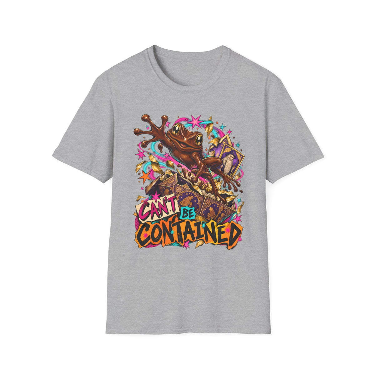Cant be Contained | Harry Potter Chocolate Frog Graphic T Shirt