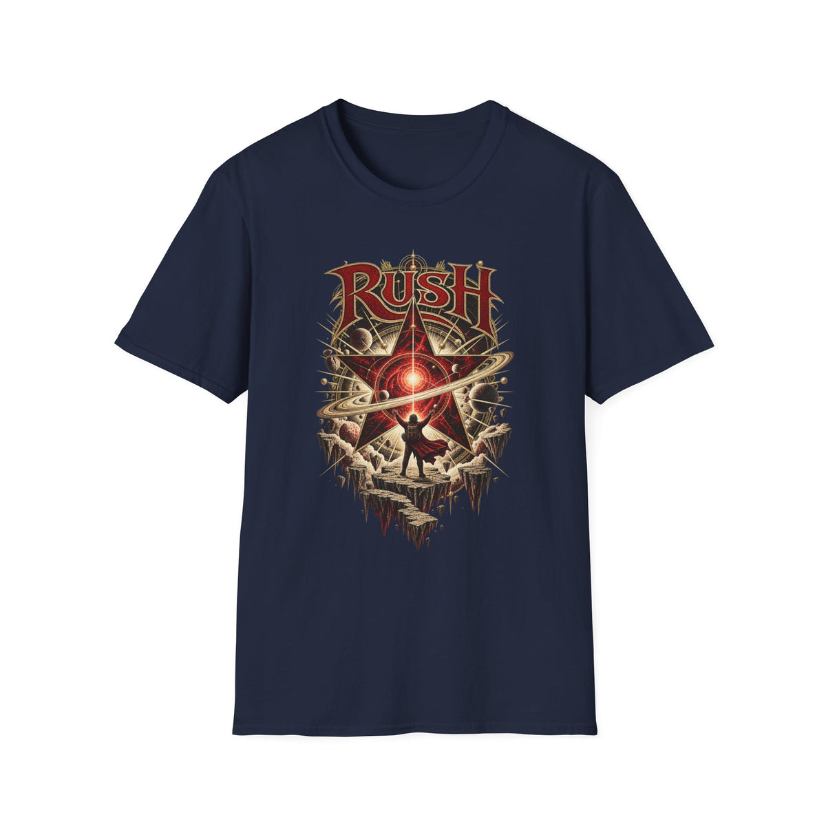 Rush | Legendary Prog Band Band T‑Shirt Cosmic Rebellion